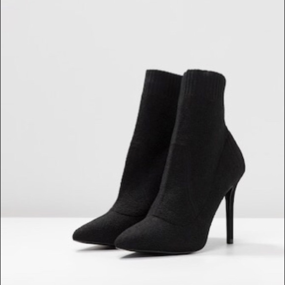 Sock Boots, Black sz 8